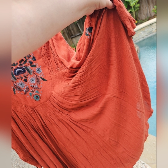 Nwt Free People Desert Dreams Mini Dress tunic S/P - Picture 7 of 15